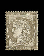 ** CERES IIIème REPUBLIQUE - ** - N°56 - 30c Brun - Certif Calves - TB - 1871-1875 Cérès