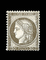 * CERES IIIème REPUBLIQUE - * - N°56 - 30c Brun - TB - 1871-1875 Ceres