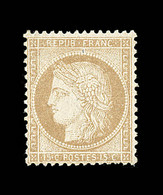 ** CERES IIIème REPUBLIQUE - ** - N°59 - 15c Bistre - TB - 1871-1875 Cérès