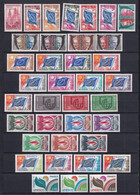 1958/1976 - SERVICE COMPLET ! - YVERT N° 16/52 ** MNH - COTE = 57.3 EUR - Mint/Hinged