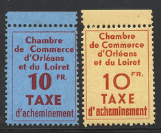 ** TIMBRES DE GREVE - ** - N°2/3 - Paire - Cdf - TB - Other & Unclassified