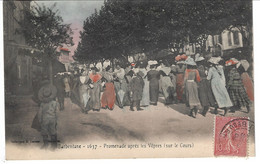 CPA13- BARBENTANE- Promenade Après Les Vèpres (sur Le Cours) - Sonstige Gemeinden