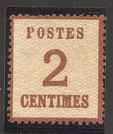 (*) TIMBRES 1870 - 71 - (*) - N°2 - B/TB - Lettres & Documents