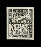 * TAHITI - TAXE - * - N°16 - 3c Noir - Signé Calves - TB - Autres & Non Classés