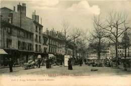 St étienne * La Place Chavanelle * Marché Foire Marchands - Saint Etienne