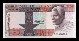 Ghana 50 Cedis 1980 Pick 22b SC UNC - Ghana