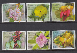 2020 Bahamas Medicinal Plants Health Flowers Complete Set Of 6 MNH @ BELOW FACE VALUE - Bahama's (1973-...)