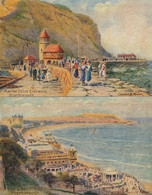 2 Cards Raphael Tuck Scarborough  Marine Drive And Spa South Bay - Scarborough