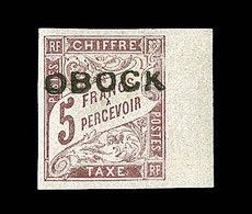 * OBOCK - TAXE - * - N°18 - Bdf - Signé Brun - TF/TB - Autres & Non Classés