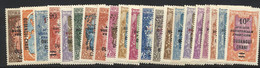 ** OUBANGUI CHARI - ** - N°63/83 Qques* TB Sf N°79 - Andere & Zonder Classificatie