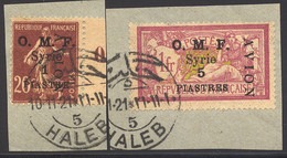 F SYRIE - POSTE AERIENNE - F - N°4/5 - Obl HALEB - TB - Other & Unclassified