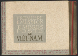 O VIETNAM - EMPIRE - O - BF N°1/5 - En Carnet - Càd 15.8.51. - FDC - TB - Viêt-Nam