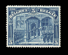 ** BELGIQUE - ** - N°147 - 5 Franken Bleu -TB - 1915-1920 Albert I