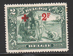 * BELGIQUE - * - N°161 - Lég. Rousseur - 1915-1920 Albert I