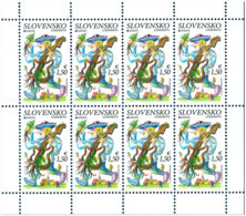 Slovakia - 2022 - Europa CEPT - Myths And Legends - Lomidrevo - Mint Miniature Stamp Sheet - Nuevos