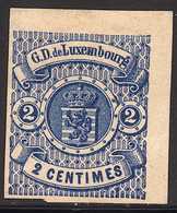 (*) LUXEMBOURG - (*) - N°4 - Essai En Bleu - Cdf - Clair - Asp. TB - 1859-1880 Coat Of Arms