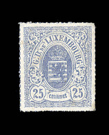 * LUXEMBOURG - * - N°20 - 25c Bleu Terne - TB - 1859-1880 Coat Of Arms