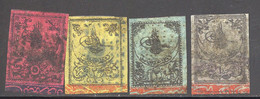 O TURQUIE - O - N°2/4 - TB - Used Stamps