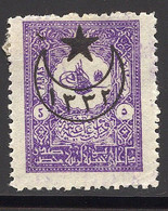 * TURQUIE - * - N°358 - 5pa Violet - TB - Unused Stamps