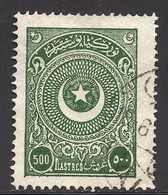 O TURQUIE - O - N°686 - 500pi Vert Foncé - TB - Used Stamps
