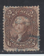 O ETATS-UNIS - O - N°21 - 5c Marron - TB - Used Stamps