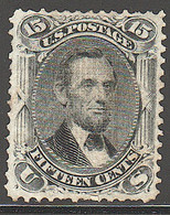 O ETATS-UNIS - O - N°28a - 15c Noir - TB - Used Stamps