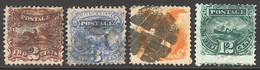 O ETATS-UNIS - O - N°30/1, 33/4 - N°34 Signé A. Brun - TB - Used Stamps