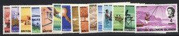 ** Iles SALOMON BRITANNIQUE - ** - N°161/75 - 15 Valeurs - TB - Salomonen (...-1978)