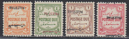 ** TRANSJORDANIE - ** - N°29/32 - Surch. "PALESTINE" Renversée - TB - Jordanie