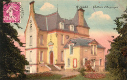 14. CPA - MOSLES - Chateau D'Argouges - Colorisée -  1935 - Scan Du Verso - - Other Municipalities