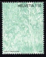 Switzerland - 2022 - Commitment To Art In The Periphery - Mint Self-adhesive Stamp Printed With Chlorophyll Pigments - Ongebruikt