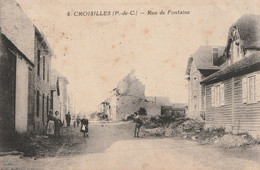 CROISILLES  -  Rue De Fontaine - Croisilles
