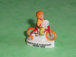 Fèves / Fève / Sports : Histoire De Vélo , 2005 P 128 , Tricycle D'enfant Vers 1950    T203 - Sports