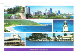 SCENES FROM  WESTERN AUSTRALIA. USED POSTCARD Kg2 - Autres & Non Classés