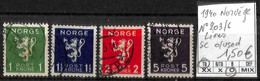 [1907]TB//O/Used-Norvège 1940 - N° 203/06, Lions, SC - Used Stamps