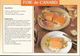 TRADITIONS + Carte Postale Neuve : RECETTE - FOIE DE CANARD Entier Mi-cuit + AS DE COEUR 1900053 - Recettes (cuisine)