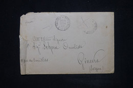 SAINT MARIN - Enveloppe  Pour La Suisse En 1896, Affranchissement Disparu, Voir Cachet Au Verso - L 121748 - Covers & Documents