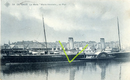♥️ Marie Henriette. Au Port (1) (D-16) Maalboot, La Malle, RMT, Sealink. Oostende - Ostende - Oostende