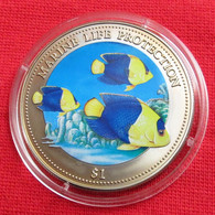 Niue 1 $ 2000 Fish Marine Life Set - Niue