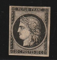France N° 3 Neuf Sans Gomme (o) - 1849-1850 Ceres
