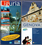 # Vecchia Cartina - Genova Pianta Della Città - Liguria - Toursim & Travels