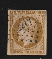 France N° 9 Oblitére Premier Choix , Oblitération Petit Chiffre - 1852 Luigi-Napoleone