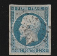 France N° 10 Oblitére Premier Choix , Belle Marge - 1852 Louis-Napoleon