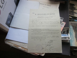 R Questura Di Roma 1921 - Italia