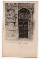 TRIEL * YVELINES * EGLISE * PORTE * édit. Bourdier, Versailles * Carte Précurseur - Triel Sur Seine