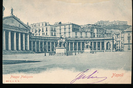 Italie --- Napoli -- Piazza Plebiscito  ( 1901 ) - Napoli (Naples)