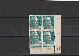 N° 718A - 2,00 F GANDON - AA De AA+AB - Tirage Du 22.8.45 Au 31.10.45 - 21.09.1945 - - 1940-1949