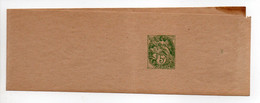 - Bande Journaux N° 111-BJ1 Neuve - 5 C. Vert Type Blanc - Date 501 - Cote 80,00 € - - Bandas Para Periodicos
