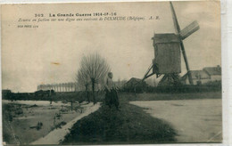 BELGIQUE / BELGIE - Dixmude : Zouave En Faction Près Du Moulin - Lo-Reninge