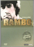 RAMBO 1 , 2 Et 3  Coffret Collector Trilogie Restaurée    (3 DVDs)   C10 - Action, Adventure